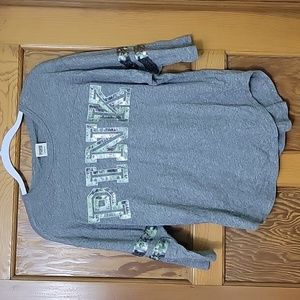 Victoria's Secret Mid T PINK Shirt Small